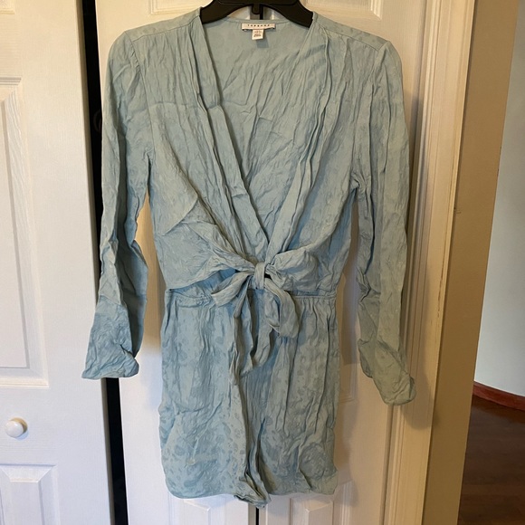 Topshop tie front romper - Picture 1 of 4